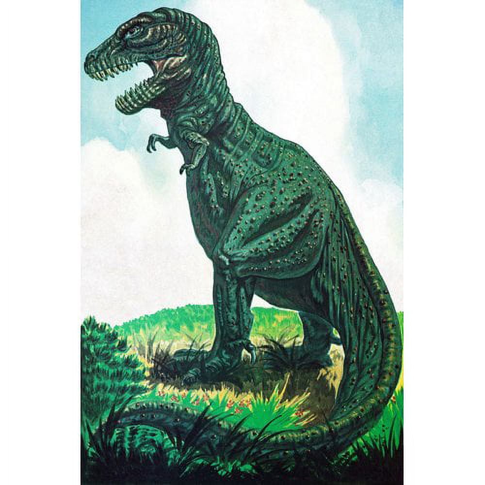 Marmont Hill "Tyrannosaurus" by Curtis Painting Print on Canvas