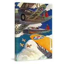 Marmont Hill U.S. Navy Print On Canvas