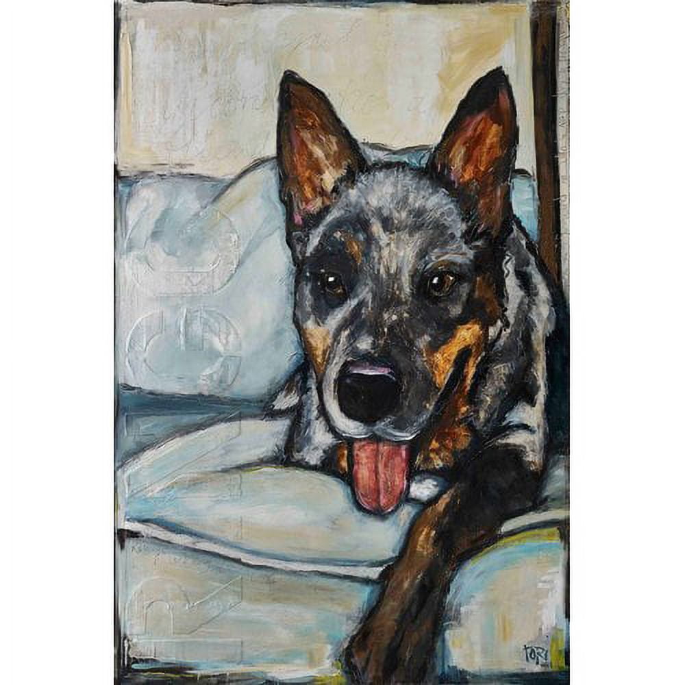 Marmont Hill "Unconditional Friend" by Tori Campisi Painting Print on Canvas