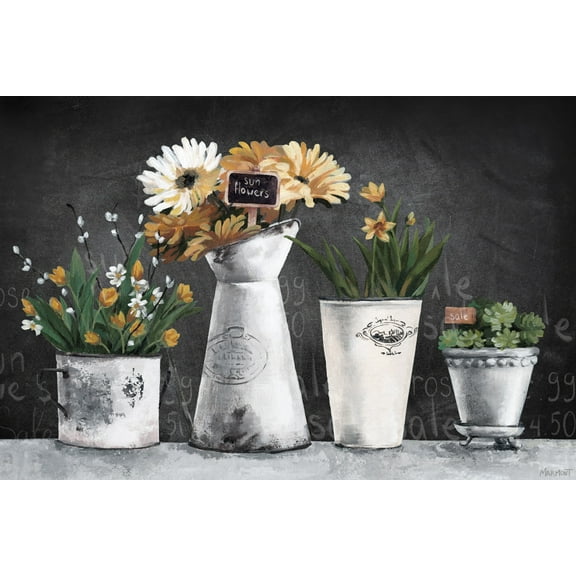 Marmont Hill Unconventional Jar Canvas Wall Art, 8" x 12"