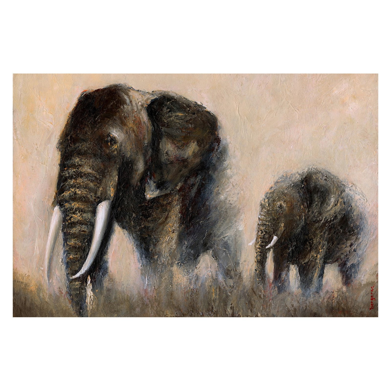 Marmont Hill Under My Protection Painting Wall Art Print