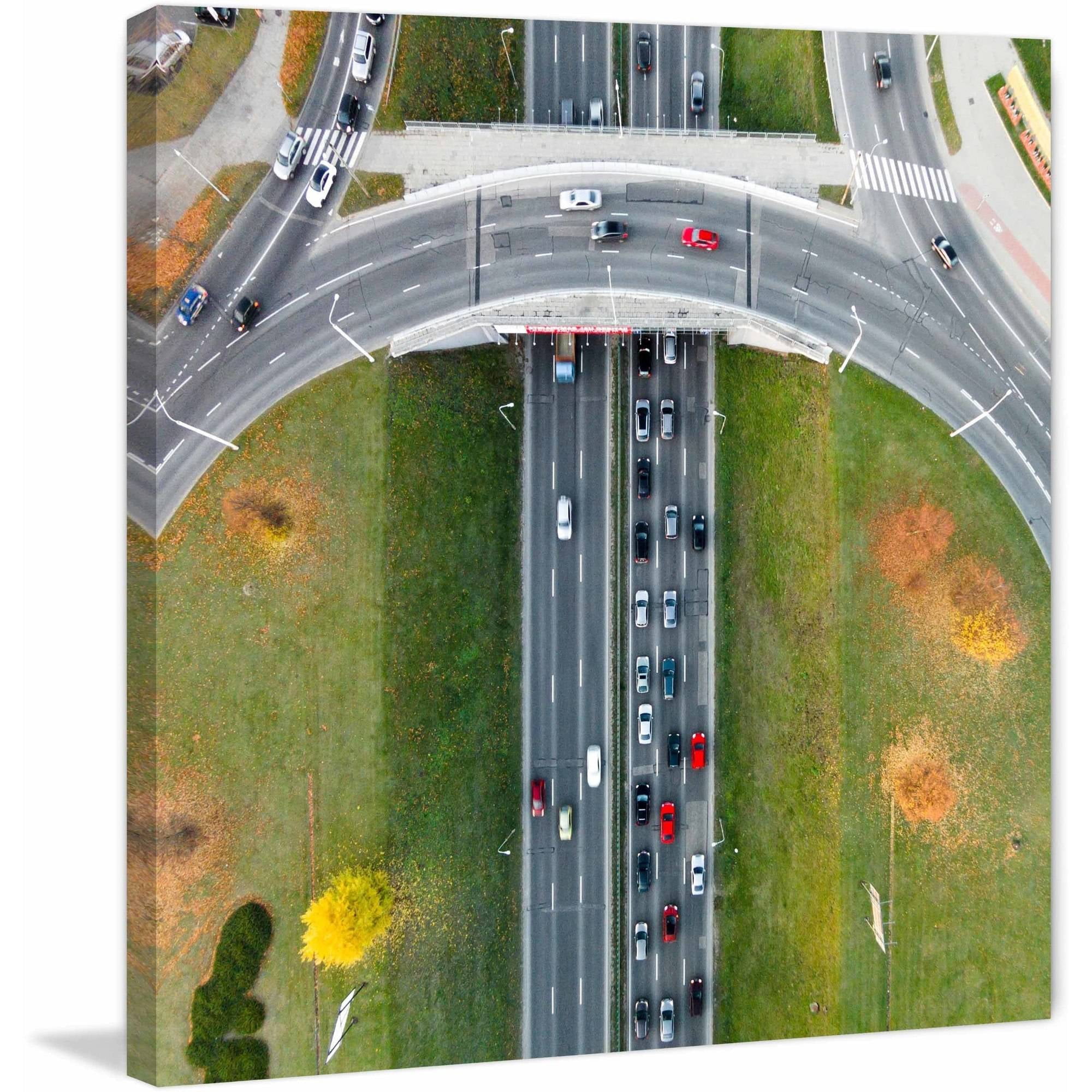 Marmont Hill "Underpass" by Karolis Janulis Painting Print on Wrapped Canvas
