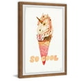 thumbnail image 1 of Marmont Hill Unicorn Ice Cream Iii Framed Wall Art, 20.00" x 1.50", 1 of 5
