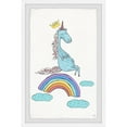 thumbnail image 1 of Marmont Hill Unicorn Rainbow Framed Wall Art, 12.00" x 1.50", 1 of 5