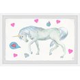 thumbnail image 1 of Marmont Hill Unicorn's Cupcake Framed Wall Art, 1 of 6