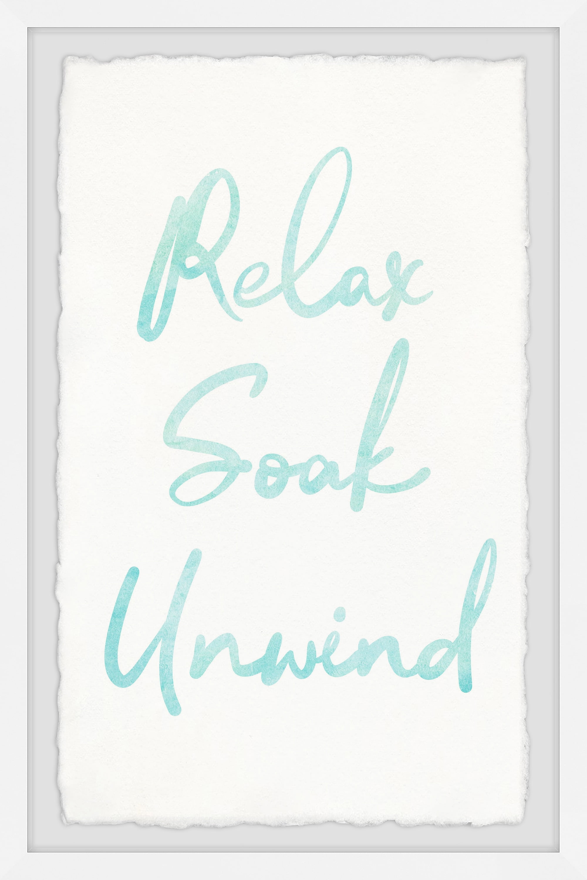 Marmont Hill Unwind Rules Framed Wall Art