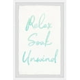 thumbnail image 1 of Marmont Hill Unwind Rules Framed Wall Art, 1 of 6