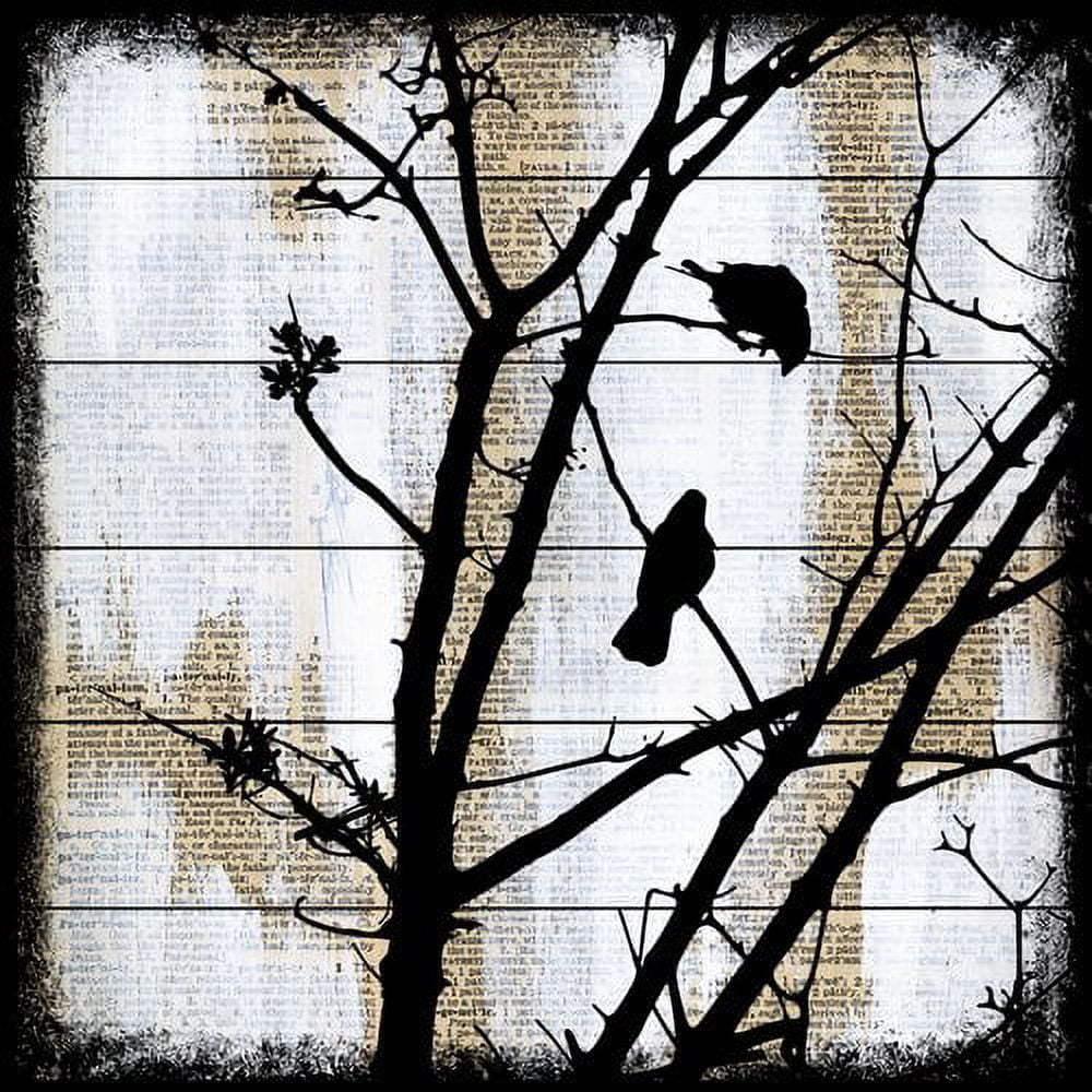 Marmont Hill "Upstairs Neighbor" by Vicki Butler Painting Print on White Wood