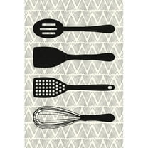Marmont Hill Utensils Painting Print on Wrapped Canvas