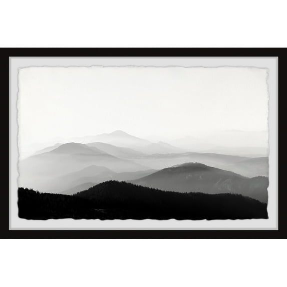 Marmont Hill Vast Horizon Framed Wall Art, 1.50" x 30.00"