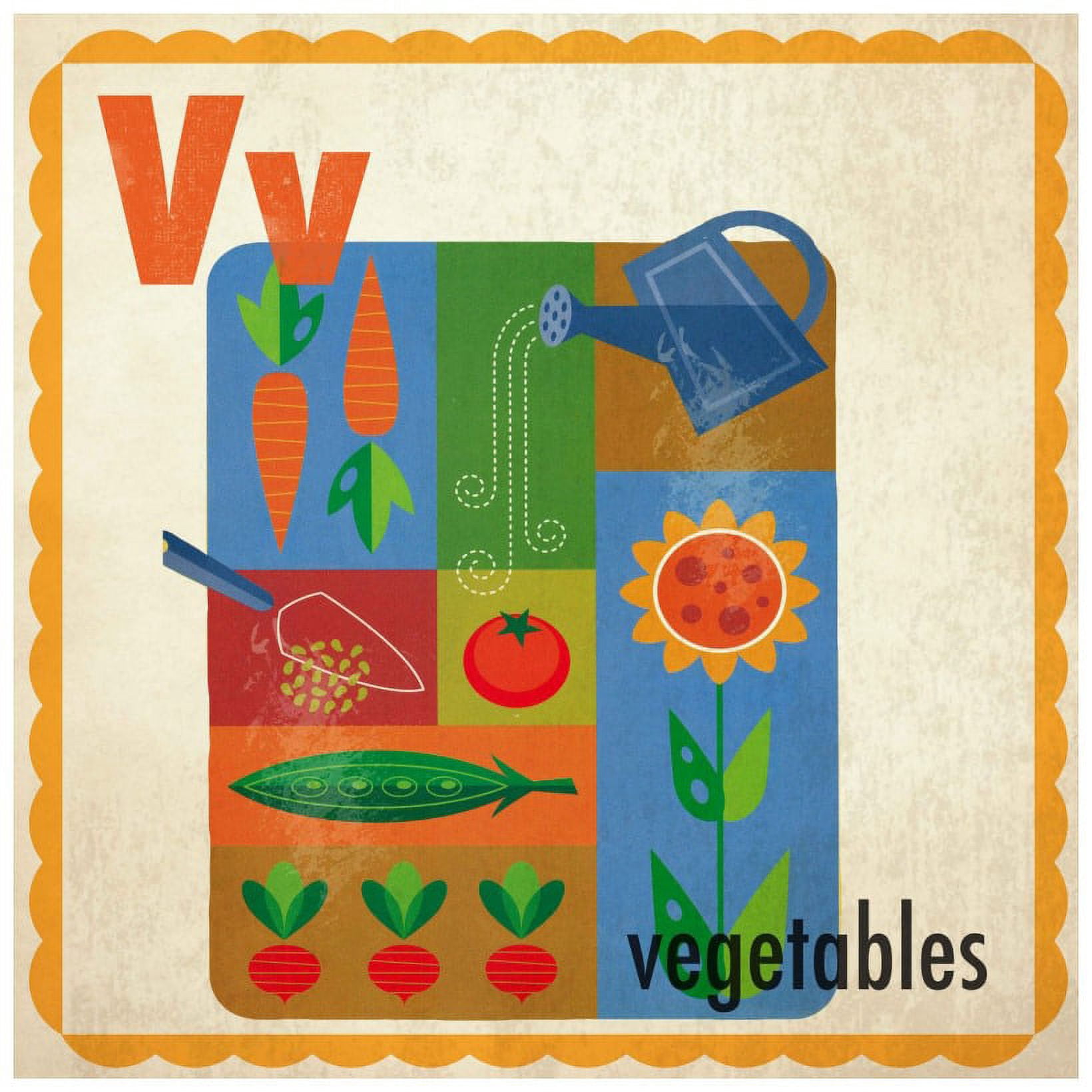 Marmont Hill "Vegetables" by Curtis Painting Print on Canvas