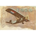 thumbnail image 1 of Marmont Hill "Vintage Plane 1928" Painting Print on Canvas, 1 of 7