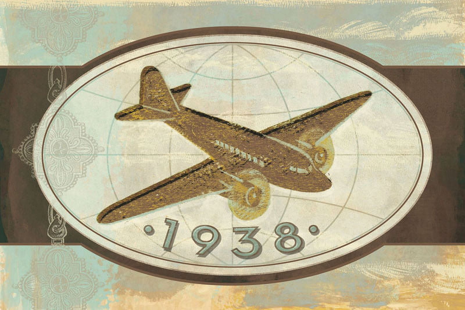 Marmont Hill "Vintage Plane 1938" Painting Print on Canvas