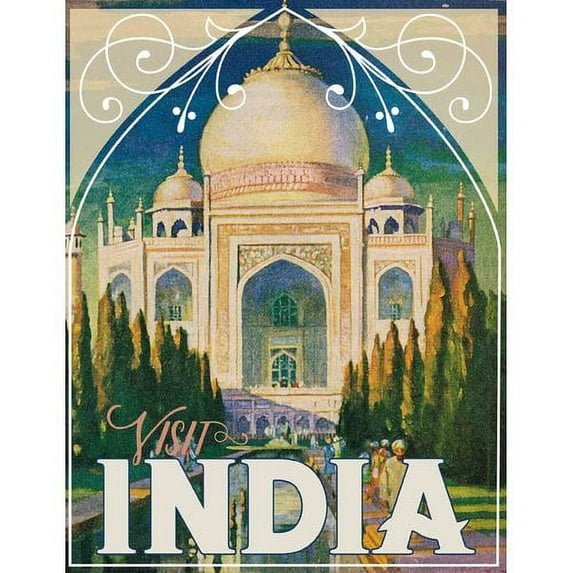 Marmont Hill "Visit India" Painting Print on Canvas
