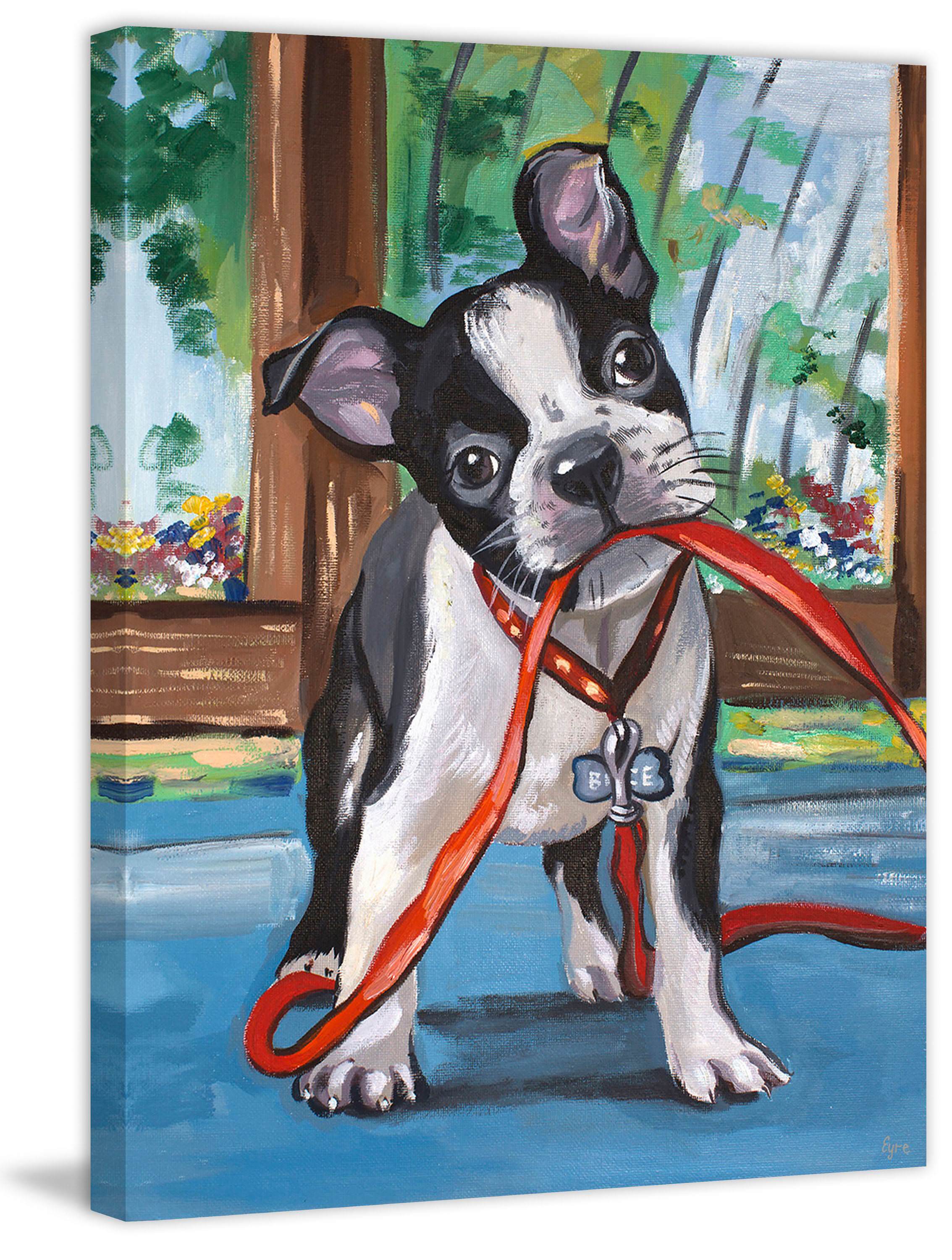 Marmont Hill Walkies Canvas Wall Art