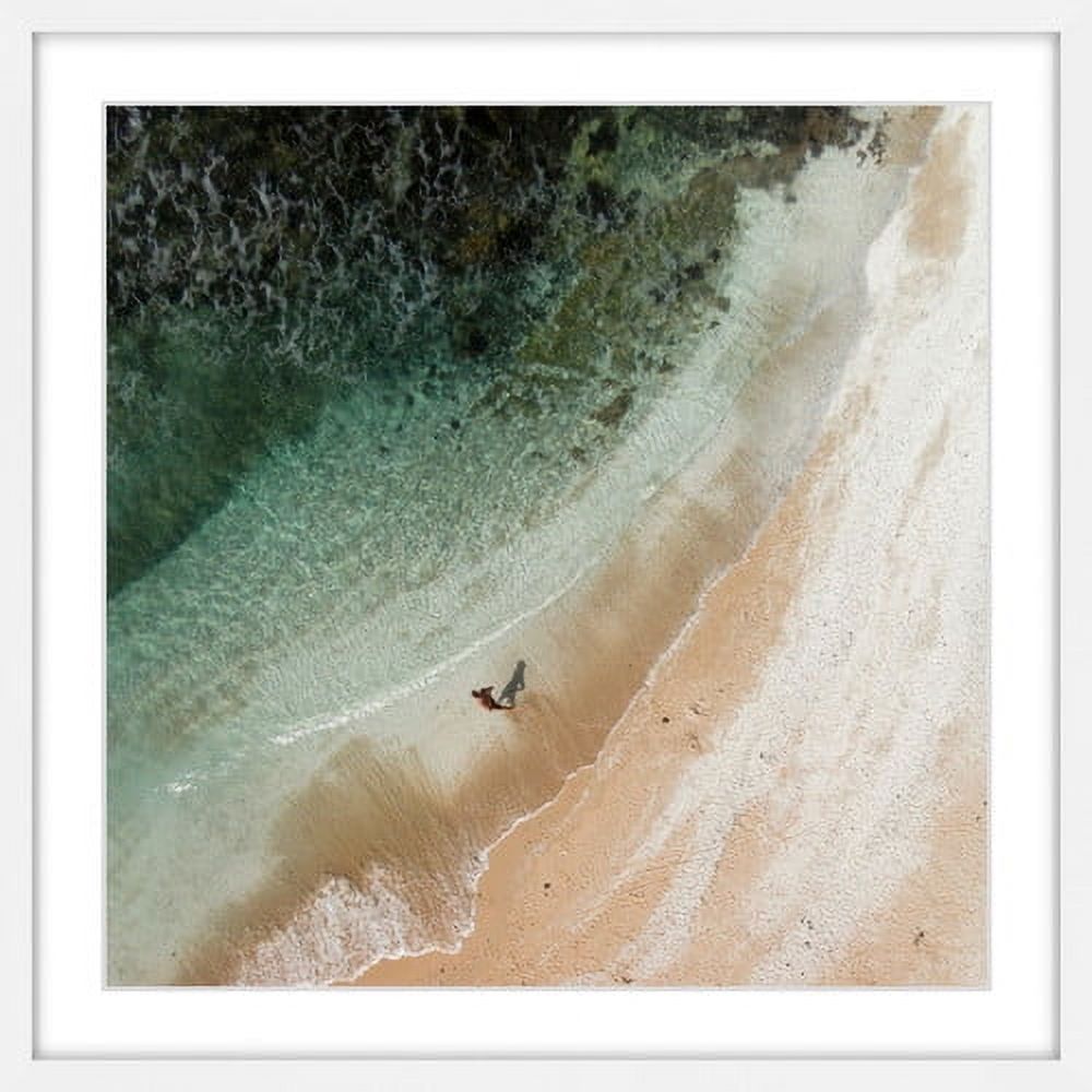 Marmont Hill "Walking in the Sand" by Karolis Janulis Framed Painting Print