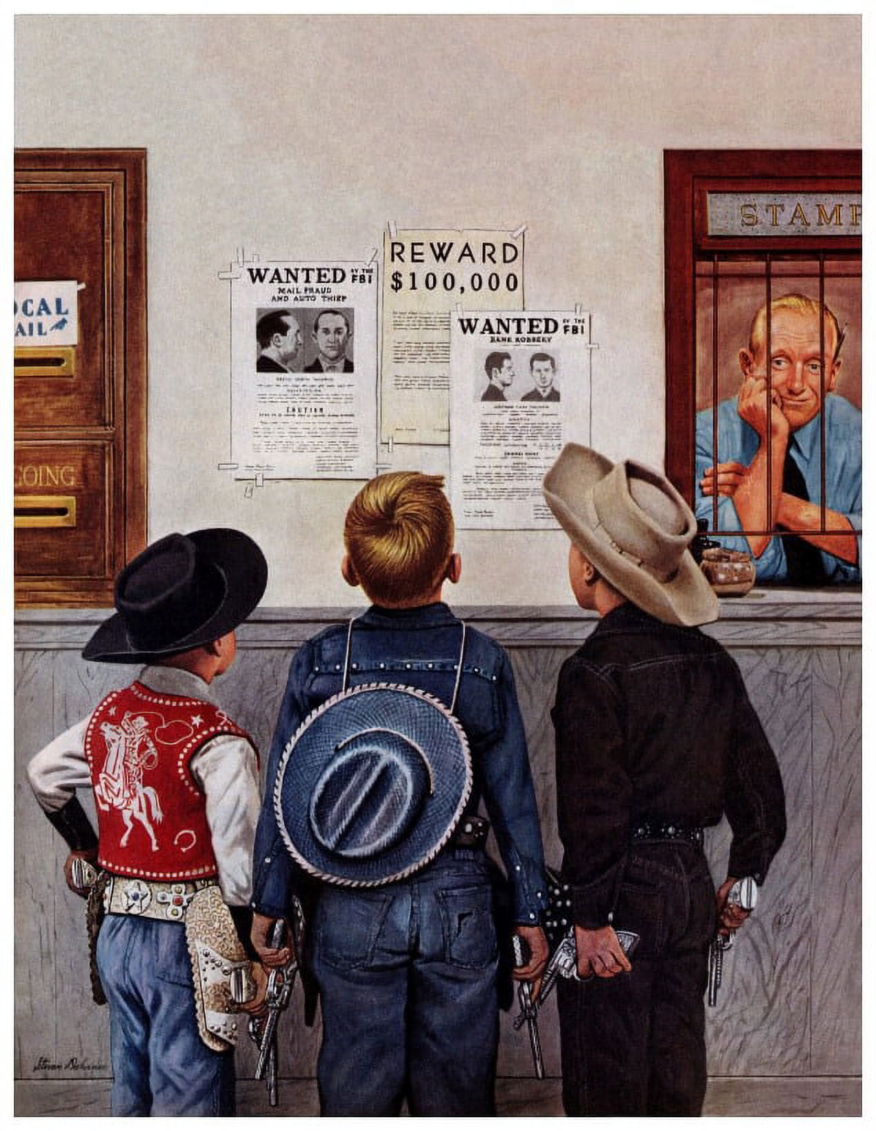 Marmont Hill "Wanted" by Curtis Painting Print on Canvas