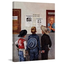 Marmont Hill "Wanted" by Curtis Painting Print on Canvas