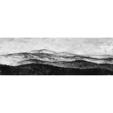 Marmont Hill Warped Horizon Painting Print on Wrapped Canvas