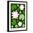 thumbnail image 1 of Marmont Hill Water Lily Framed Painting Print, 1 of 5