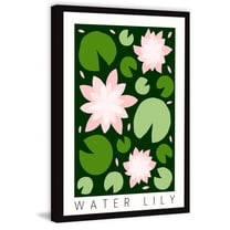Marmont Hill Water Lily Framed Painting Print