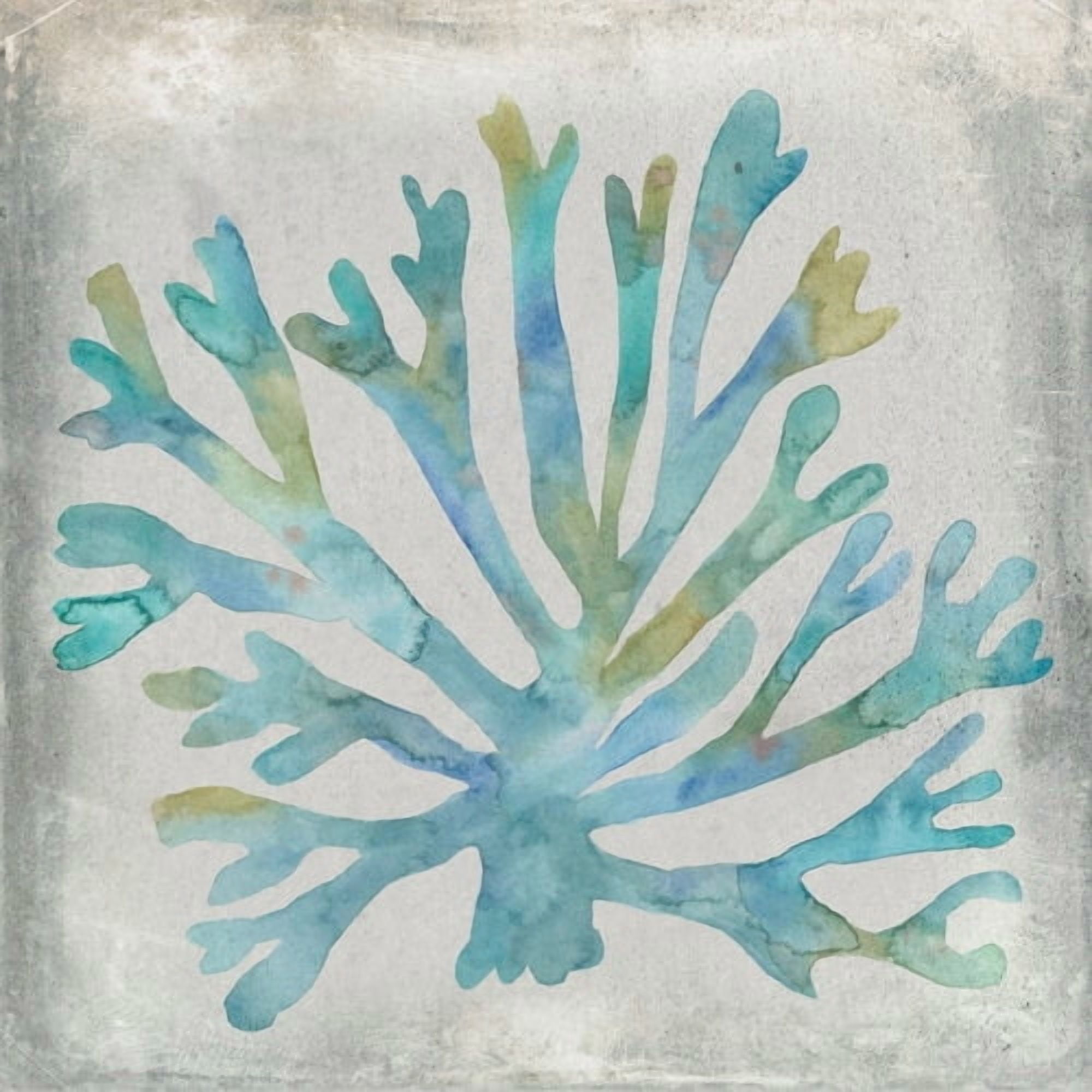 Marmont Hill "Watercolor Coral I" Painting Print on Wrapped Canvas