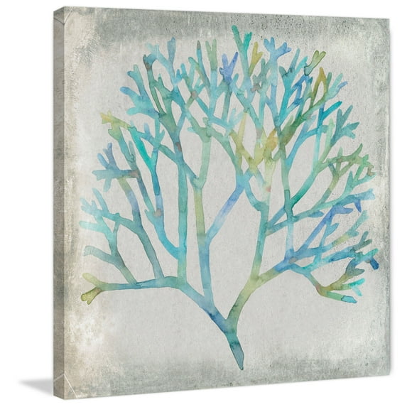 Marmont Hill "Watercolor Coral II" Painting Print on Wrapped Canvas