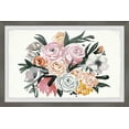 thumbnail image 1 of Marmont Hill Watercolor Flower Bouquet Framed Wall Art, 1 of 6