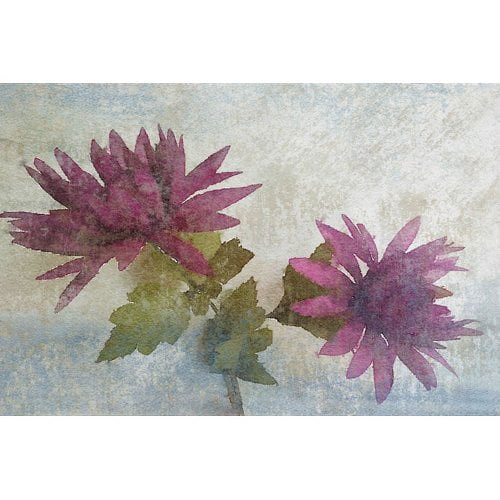 Marmont Hill - "Watercolor Garden 2" by Irena Orlov Painting Print on Wrapped Canvas