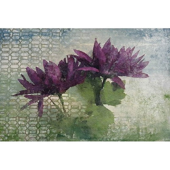 Marmont Hill - "Watercolor Garden 7" by Irena Orlov Painting Print on Wrapped Canvas