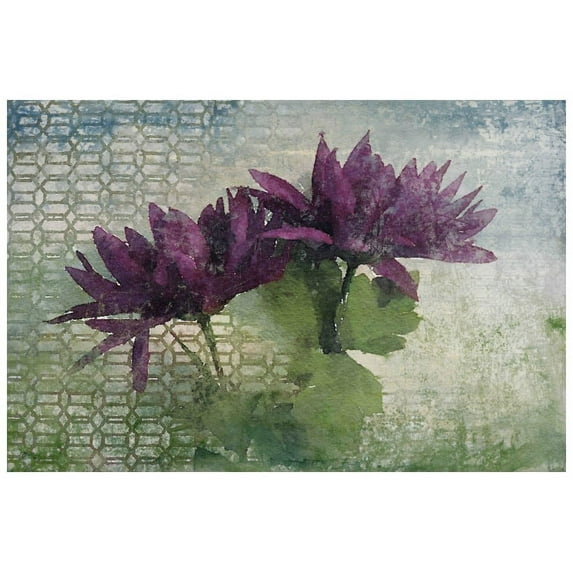 Marmont Hill - "Watercolor Garden 7" by Irena Orlov Painting Print on Wrapped Canvas