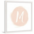 thumbnail image 1 of Marmont Hill "Watercolor Monogram" by Shayna Pitch Framed Painting Print, 1 of 5