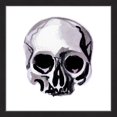 thumbnail image 1 of Marmont Hill "Watercolor Skull" by Molly Rosner Framed Painting Print, 1 of 5