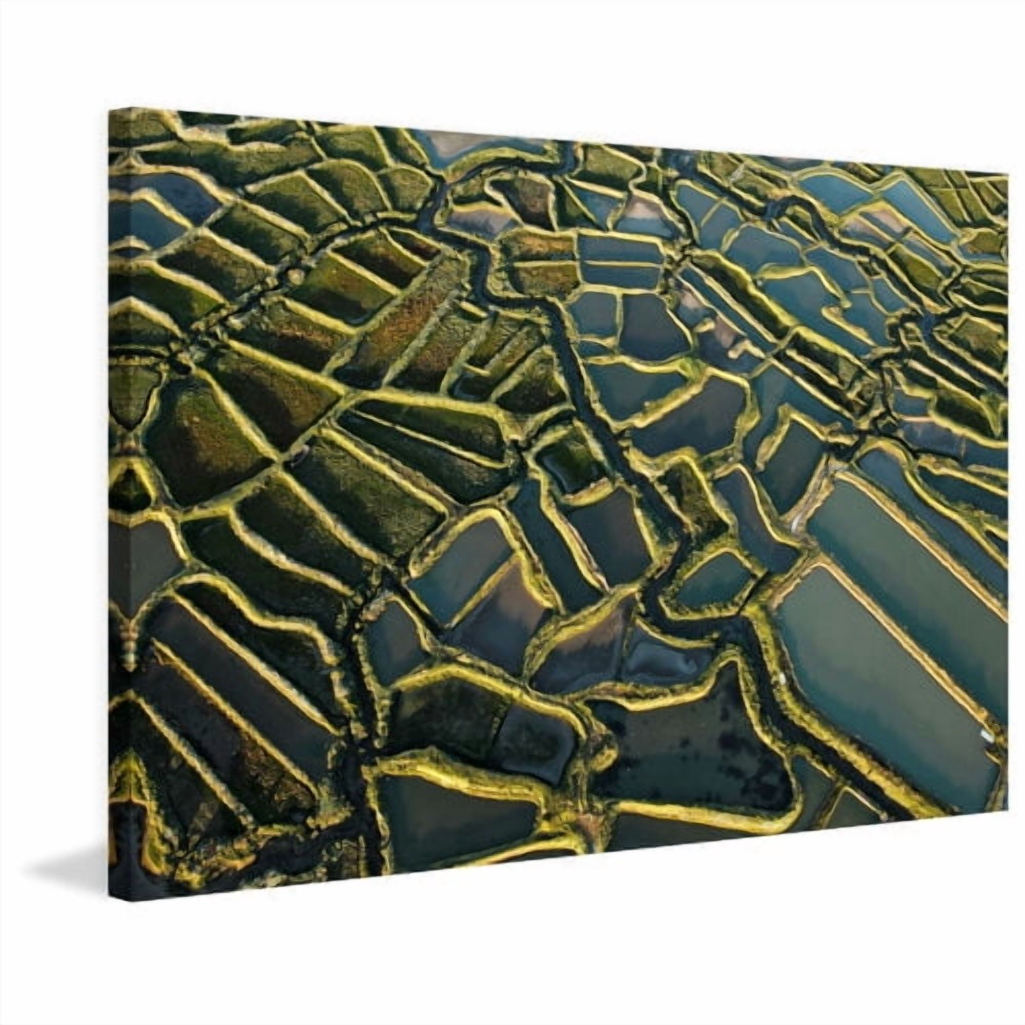 Marmont Hill "Waterways" Painting Print on Wrapped Canvas
