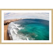 Marmont Hill "Wave after Wave" by Karolis Janulis Framed Painting Art Print