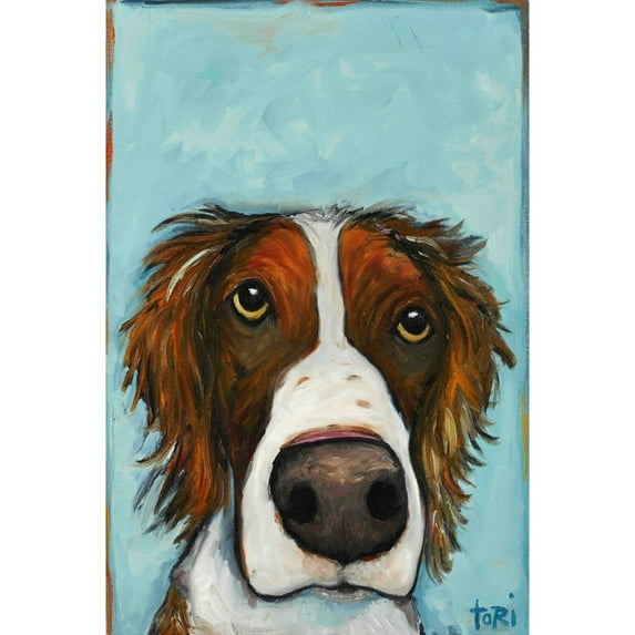Marmont Hill "What?" by Tori Campisi Painting Print on Canvas