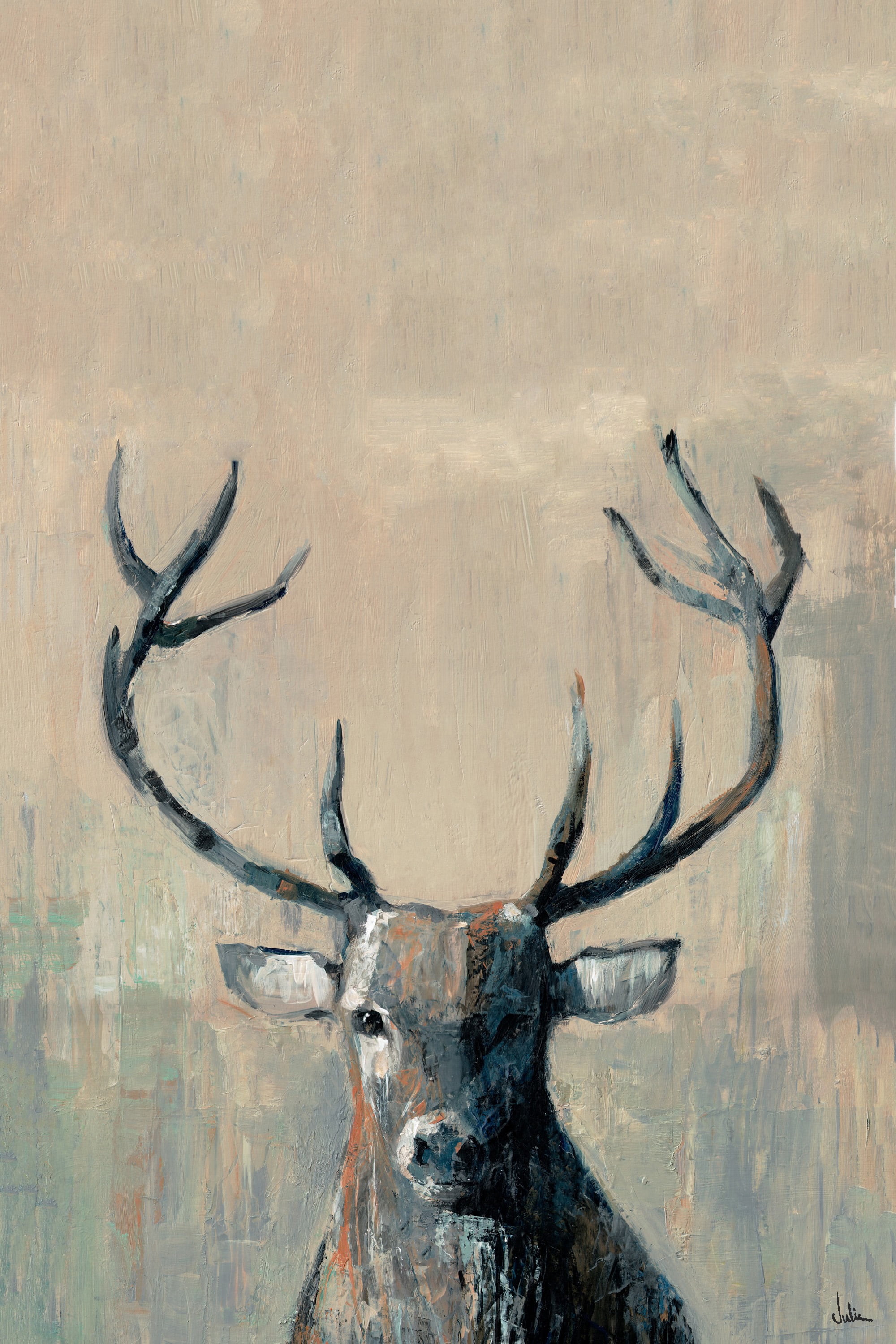 Marmont Hill What up Buck Canvas Wall Art