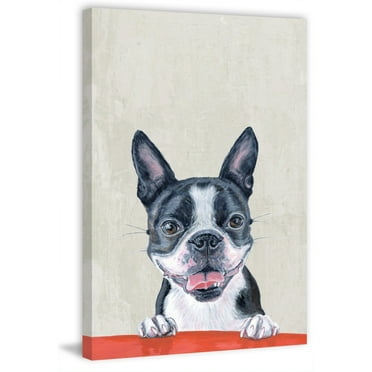 Marmont Hill "Where's My Food" Painting Print on Wrapped Canvas