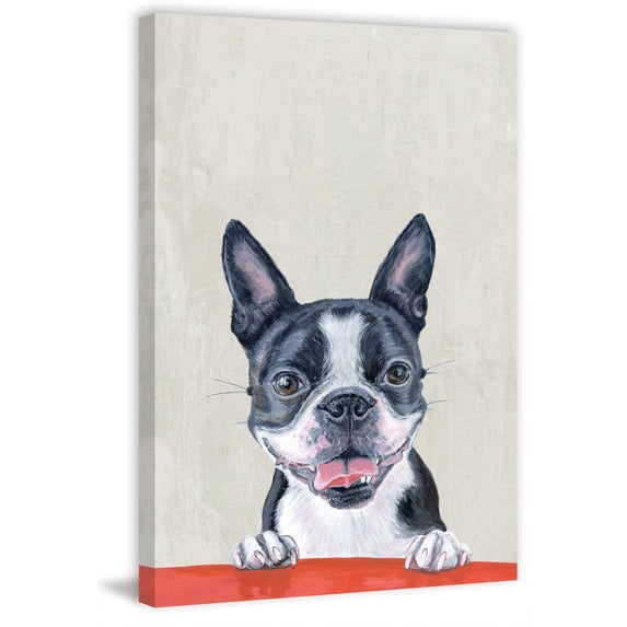 Marmont Hill "Where's My Food" Painting Print on Wrapped Canvas