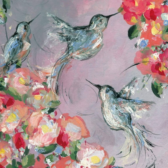 Marmont Hill Whimsical Garden Canvas Wall Art