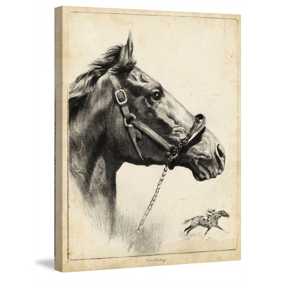 Marmont Hill "Whirlaway" Painting Print on Wrapped Canvas