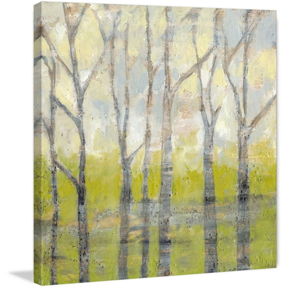 Marmont Hill "Whispering Treeline I" Painting Print on Wrapped Canvas