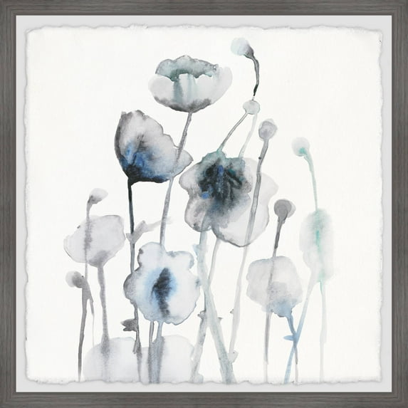 Marmont Hill White Blooms II Framed Wall Art