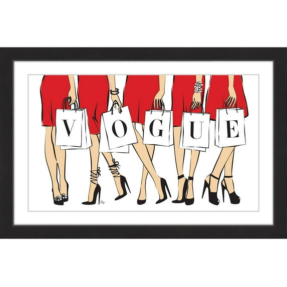 Marmont Hill "White Paper Bags" by Martina Pavlova Framed Painting Print