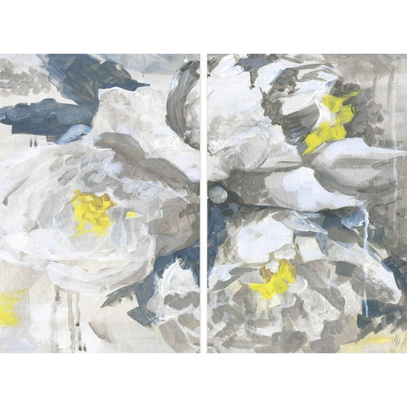 Marmont Hill White Peony V Diptych
