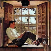 Marmont Hill "Willie Gillis in College" by Norman Rockwell Painting Print on Canvas