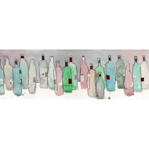 Marmont Hill ''Wine Party III'' Painting Print on Wrapped Canvas
