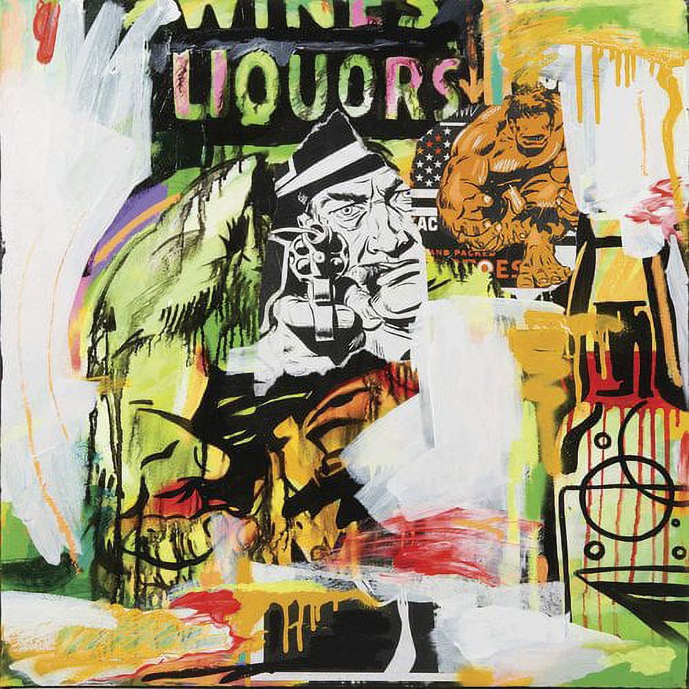 Marmont Hill "Wines X Liquors" Print on Canvas