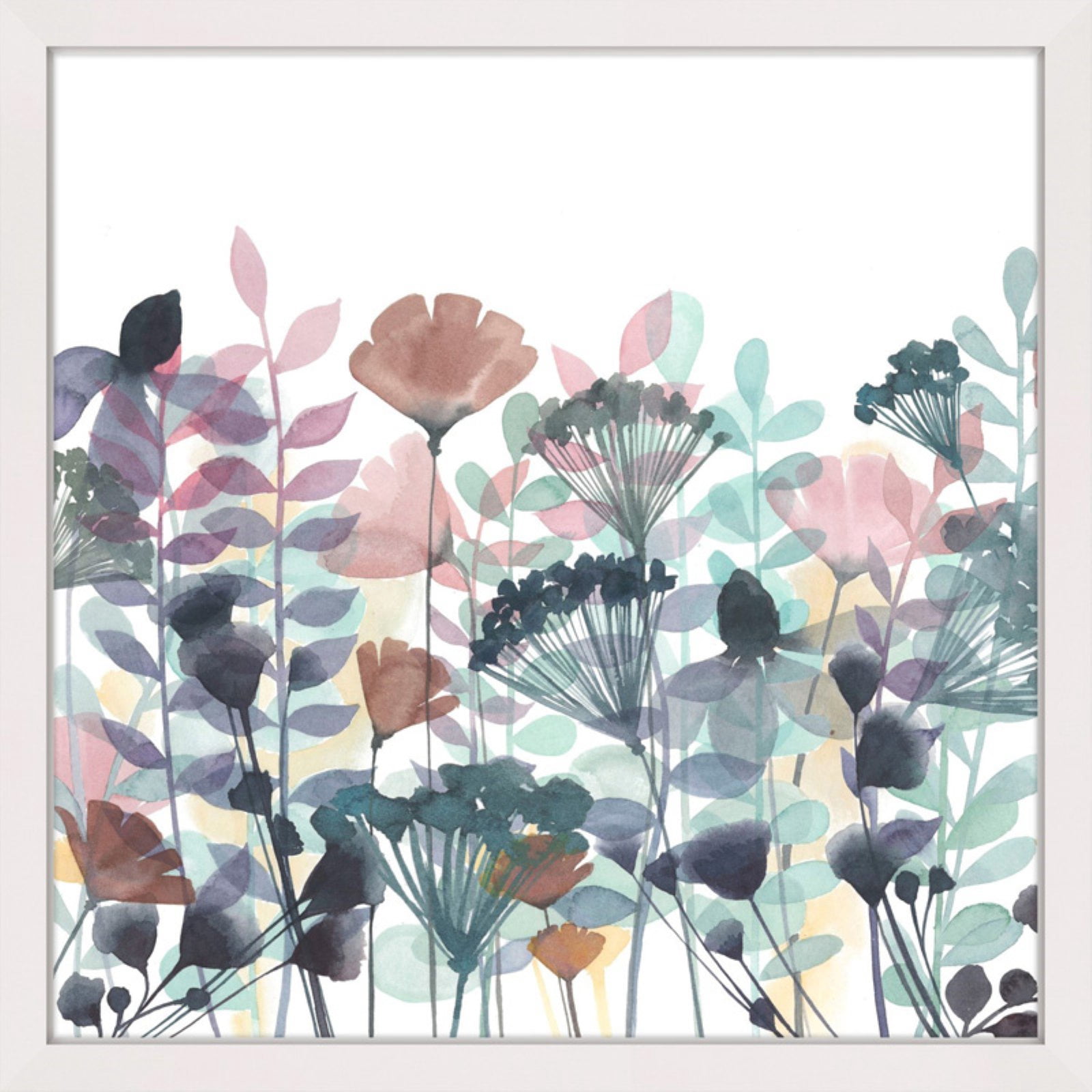 Marmont Hill "Winsome Flora II" Framed Painting Print