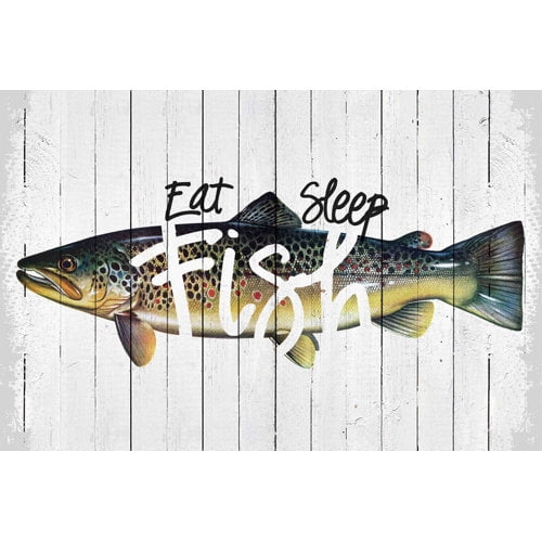 Marmont Hill Inc Marmont Hill - "Wishin I Was Fishin" by Saturday Evening Post Painting Print on Canvas - Multi-color
